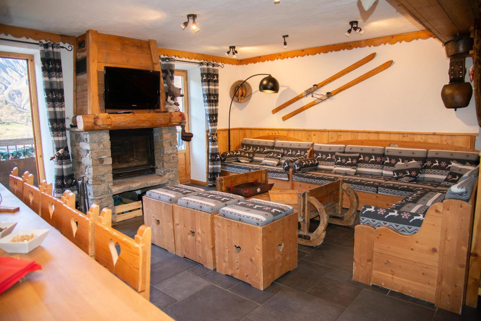 Chalet De Charme 13 Personnes Avec Sauna Ski O Pieds سان-مارتن-دي-بيفيل المظهر الخارجي الصورة